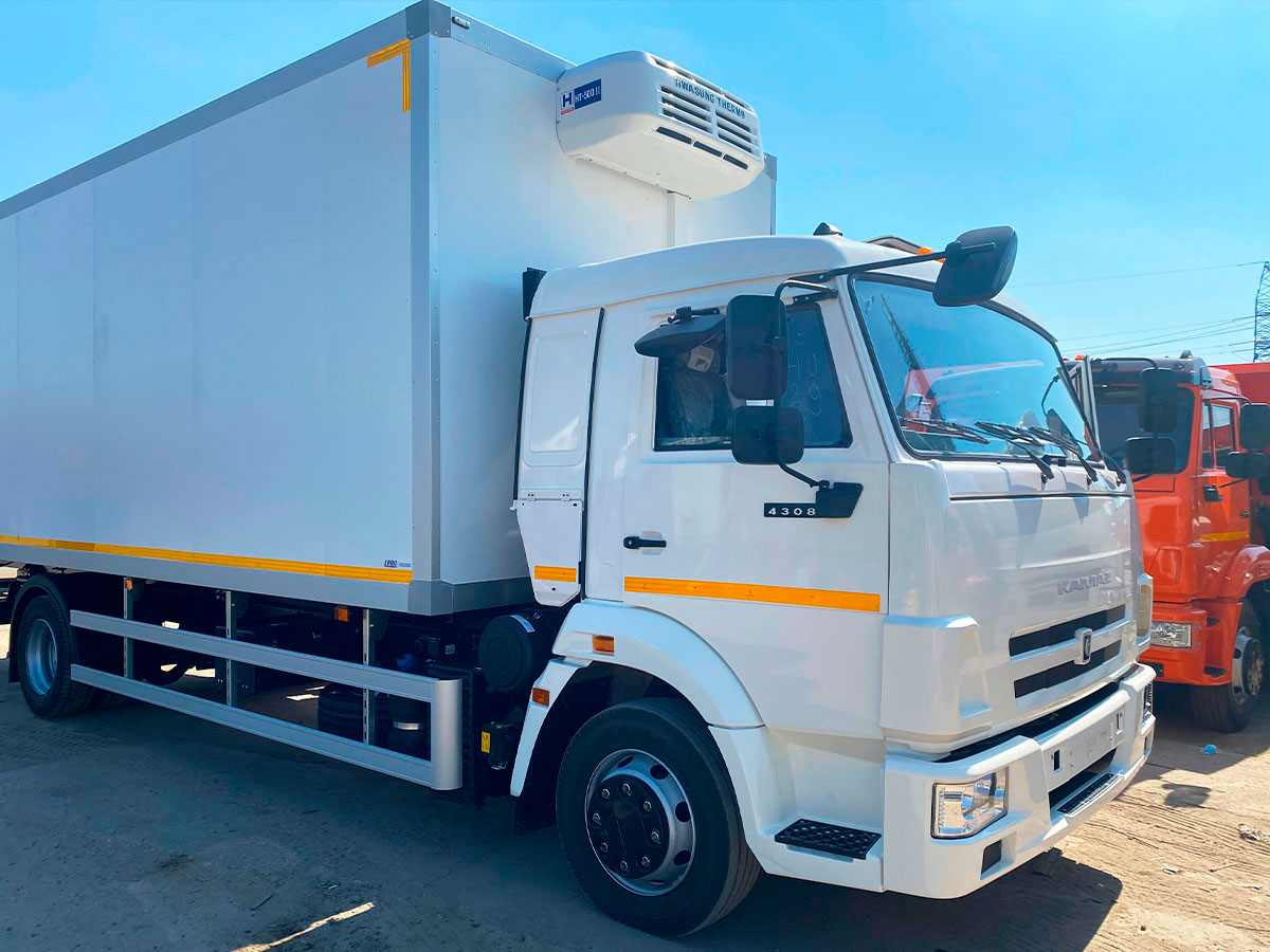 Фургон рефрижератор на шасси КАМАЗ 4308